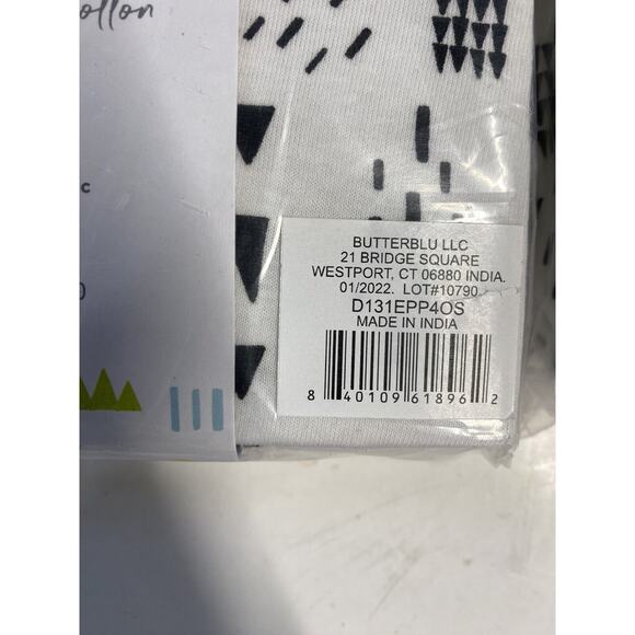 Honest Baby Changing Pad Covers Set of 2 100% Organic Cotton Easy Care Soft - Picture 3 of 5